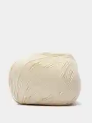 Кремовый пряжа YarnArt Baby Cotton, 50% хлопок, 50% акрил, 50 г, 165 м