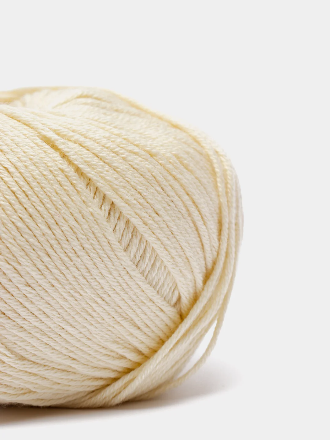 Кремовый пряжа YarnArt Baby Cotton, 50% хлопок, 50% акрил, 50 г, 165 м
