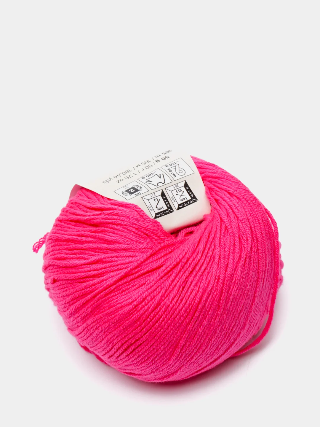 Вишнёвый пряжа YarnArt Baby Cotton, 50% хлопок, 50% акрил, 50 г, 165 м