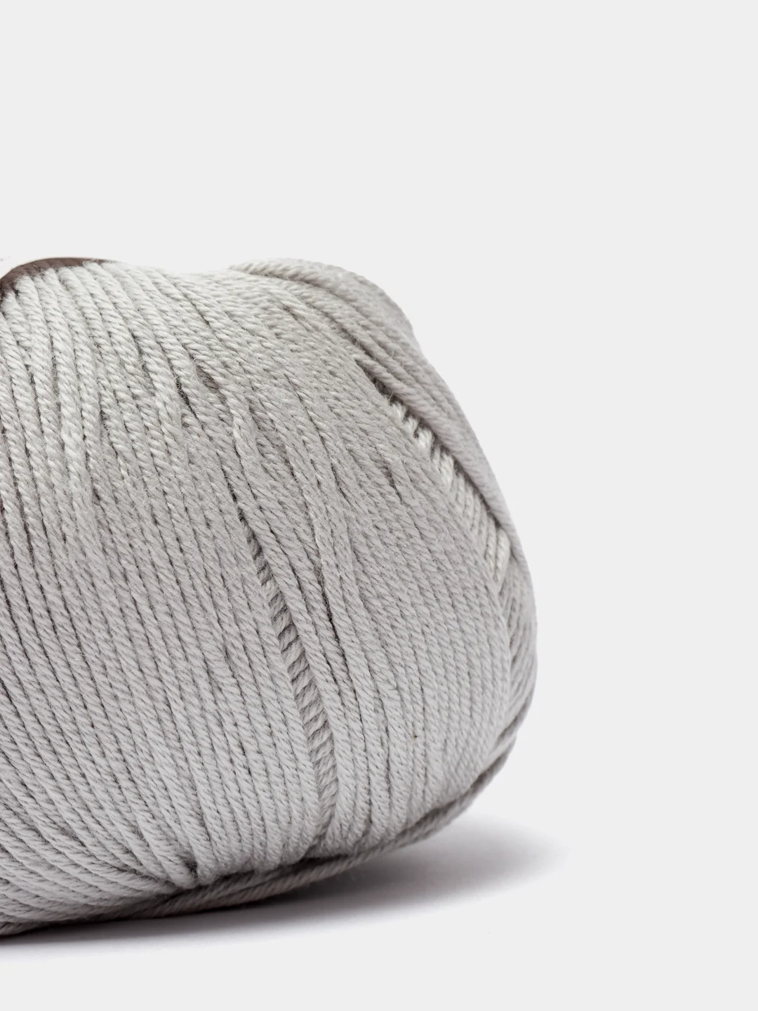 Серебряный пряжа YarnArt Baby Cotton, 50% хлопок, 50% акрил, 50 г, 165 м