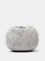 Серебряный пряжа YarnArt Baby Cotton, 50% хлопок, 50% акрил, 50 г, 165 м
