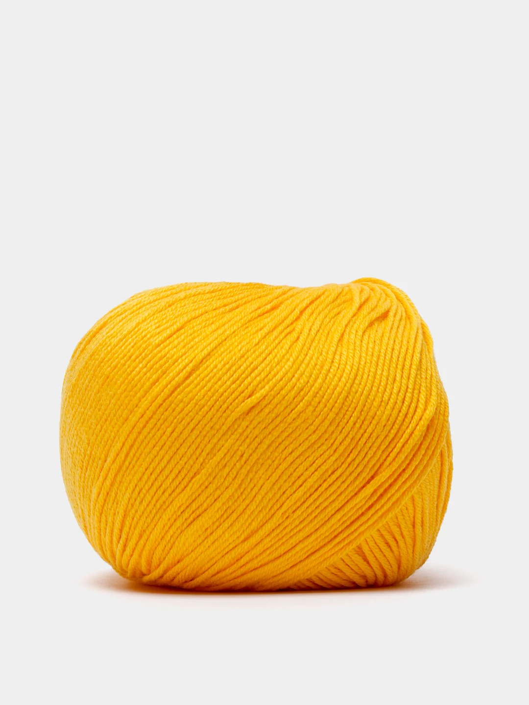 Желтый пряжа YarnArt Baby Cotton, 50% хлопок, 50% акрил, 50 г, 165 м