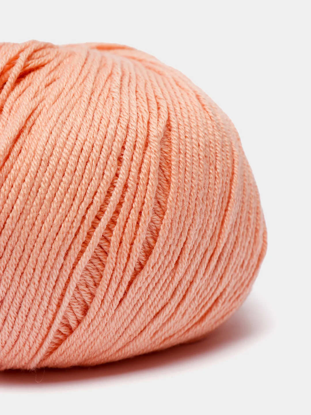Светло-оранжевый пряжа YarnArt Baby Cotton, 50% хлопок, 50% акрил, 50 г, 165 м