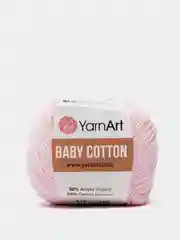 Конфетный пряжа YarnArt Baby Cotton, 50% хлопок, 50% акрил, 50 г, 165 м