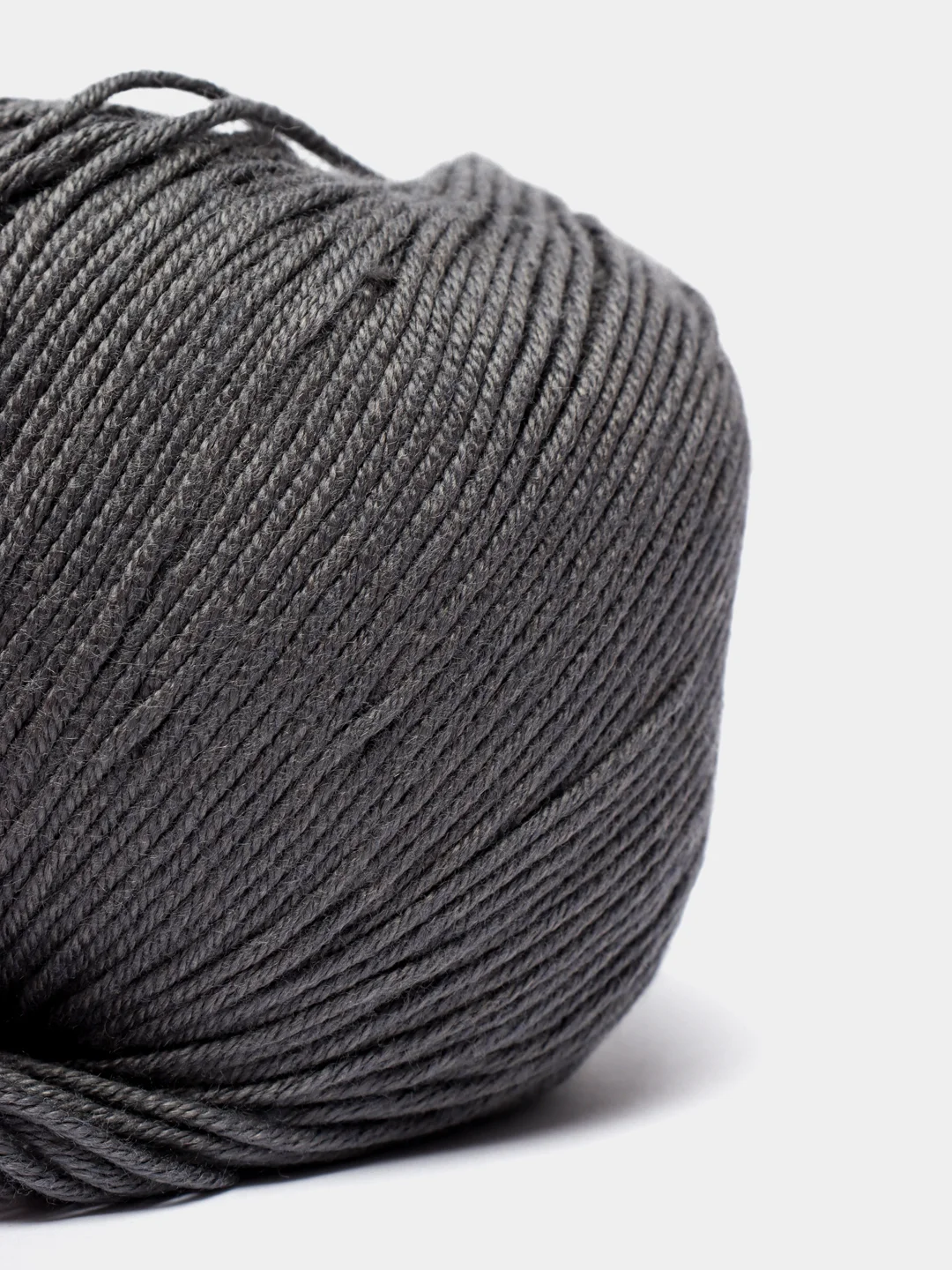Тёмно-серый пряжа YarnArt Baby Cotton, 50% хлопок, 50% акрил, 50 г, 165 м