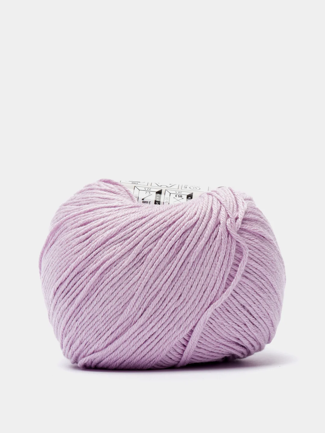 Фиолетовый пряжа YarnArt Baby Cotton, 50% хлопок, 50% акрил, 50 г, 165 м