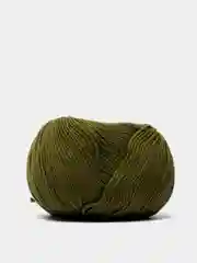Зелёный хаки пряжа YarnArt Baby Cotton, 50% хлопок, 50% акрил, 50 г, 165 м