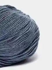Синий меланж пряжа YarnArt Baby Cotton, 50% хлопок, 50% акрил, 50 г, 165 м