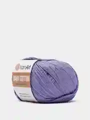 Пурпурный пряжа YarnArt Baby Cotton, 50% хлопок, 50% акрил, 50 г, 165 м