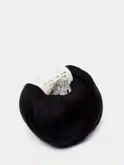 Черный пряжа YarnArt Baby Cotton, 50% хлопок, 50% акрил, 50 г, 165 м