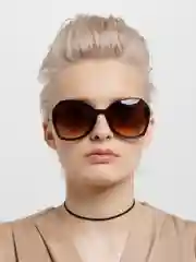 Коричневый солнцезащитные женские очки