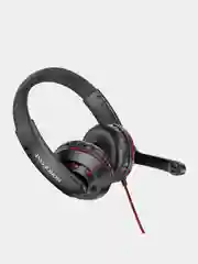 Наушники игровые с микрофоном BO102, проводные, полноразмерные, mini Jack 3.5 мм