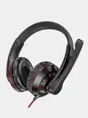 Наушники игровые с микрофоном BO102, проводные, полноразмерные, mini Jack 3.5 мм