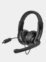 Наушники игровые с микрофоном BO102, проводные, полноразмерные, mini Jack 3.5 мм