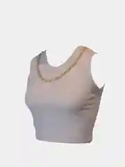 Бежевый топ женский