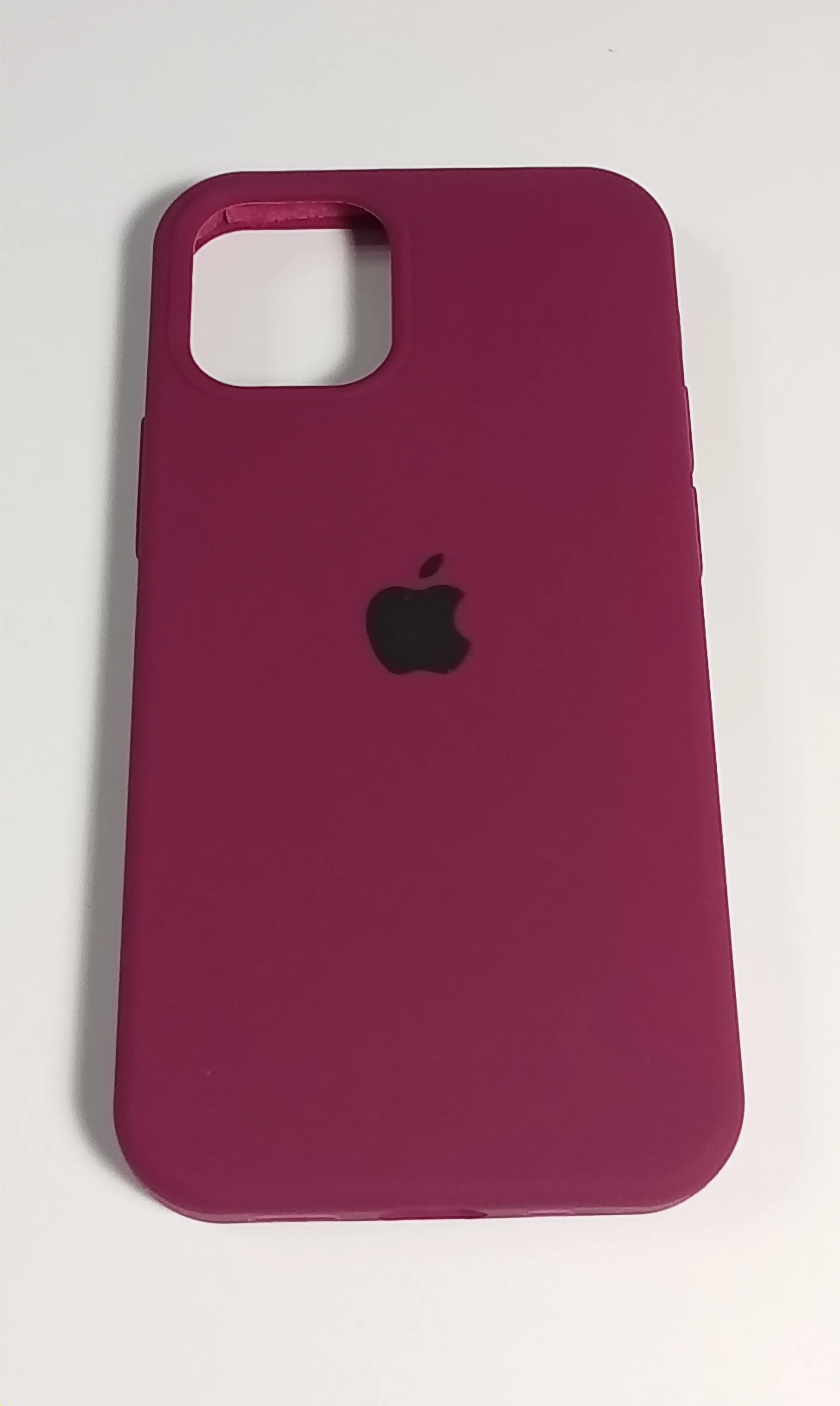 Бордовый чехол не пачкающийся, с бархатом внутри IPHONE 12 MINI