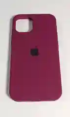Бордовый чехол не пачкающийся, с бархатом внутри IPHONE 12 MINI
