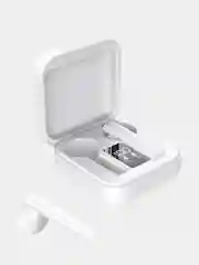 Белый bluetooth-наушники беспроводные TWS W12, вкладыши
