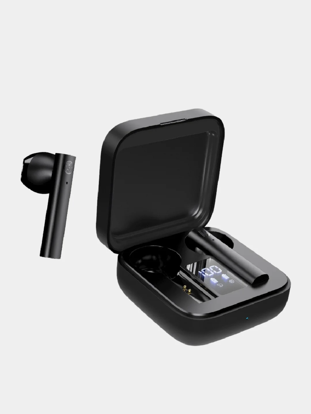 Белый bluetooth-наушники беспроводные TWS W12, вкладыши