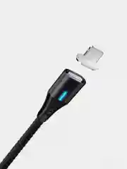 Магнитный кабель с быстрой зарядкой 3А и разъемы micro-USB / Type-C / iPhone Lightning