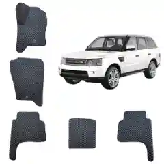 Синий 3d Автомобильные EVA коврики RANGE ROVER SPORT 1 / ЛЭНД РОВЕР РЕНДЖ РОВЕР СПОРТ 1