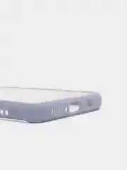 Синий меланж чехол Xiaomi Redmi Note 8 Pro пластиковый матовый с цветными кнопками (Редми Нот 8 Про)