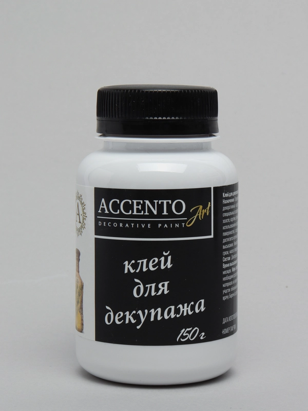 Клей для декупажа, клей для дерева, клей для бумаги, клей для картона  ТМ AccentO ART