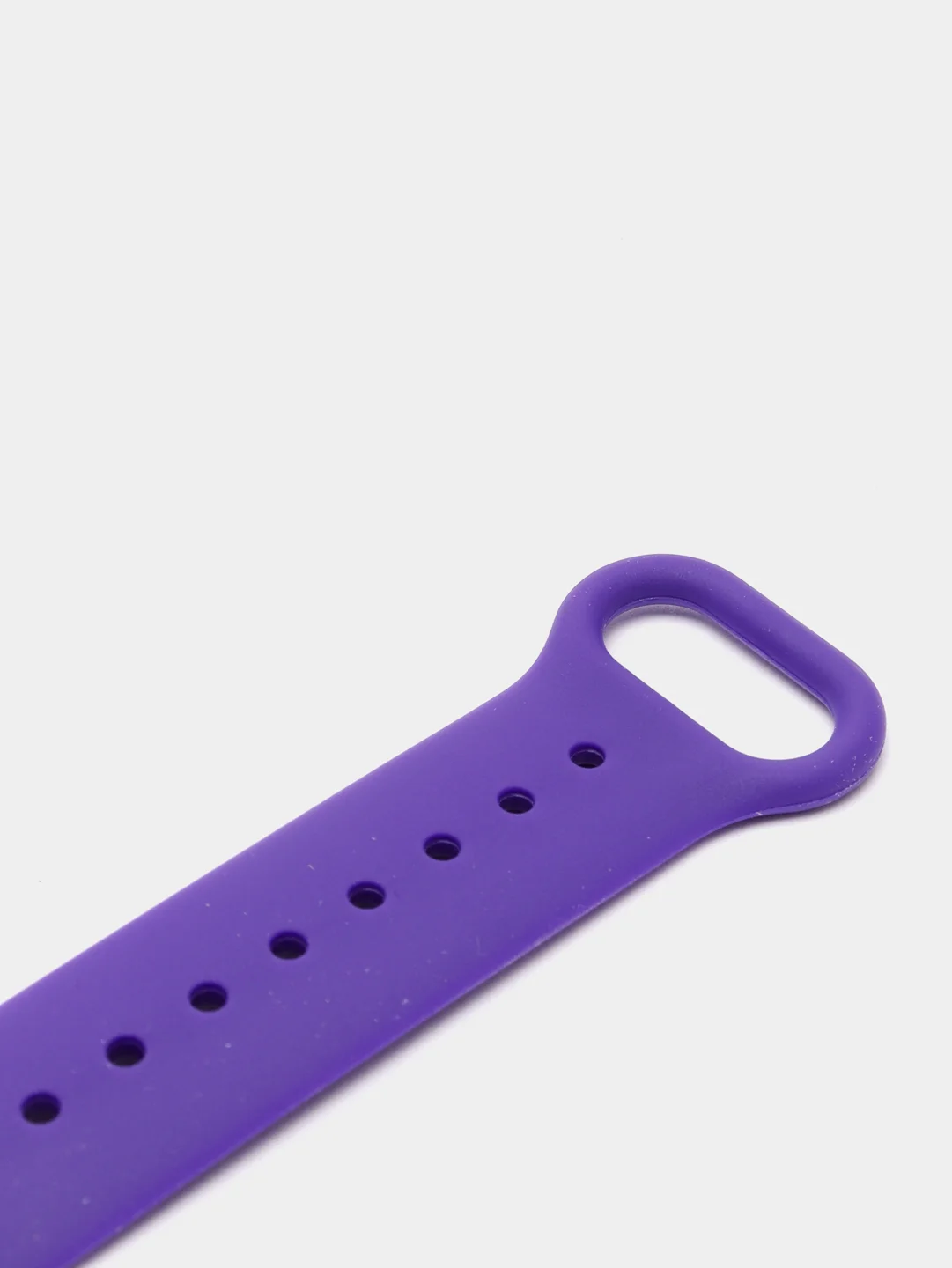 Фиолетовый ремешок для Xiaomi Mi Band 5/Mi Band 6, силиконовый