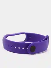 Фиолетовый ремешок для Xiaomi Mi Band 5/Mi Band 6, силиконовый