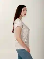 Конфетный milena21 Футболка женская хлопковая "ЛИДИЯ"