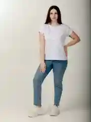 Серебряный milena21 Футболка женская хлопковая "ЛИДИЯ"