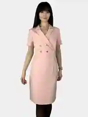 Платье женское классическое, офисное, летнее