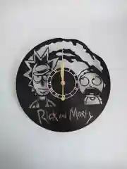 Часы настенные "Rick and Morty", из дерева