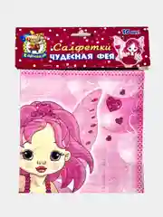 Салфетки для праздничного стола " Чудесная фея" 33* 33 см, 16 шт