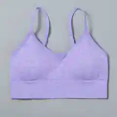 Сиреневый костюм спортивный, топ и шорты