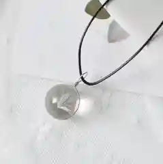 Молочный женская подвеска стеклянный шар цветок, ожерелье с цветком, подвеска прозрачный шар