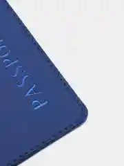 Синий обложка для паспорта "PASSPORT"