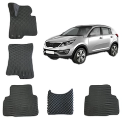 Коврики автомобильные EVA для KIA SPORTAGE 3 / КИА СПОРТЕЙДЖ 3 поколение