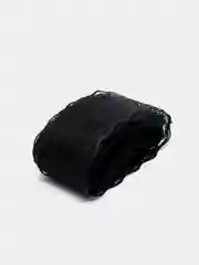 Черный кружево для рукоделия лёгкое ажурное 4,5 см (45мм) для бантиков, свадебное