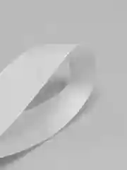 Белый лента атласная, 25 мм