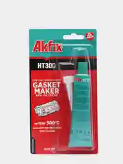 HT300 Термостойкий Силиконовый Герметик Akfix, 50 мл красный