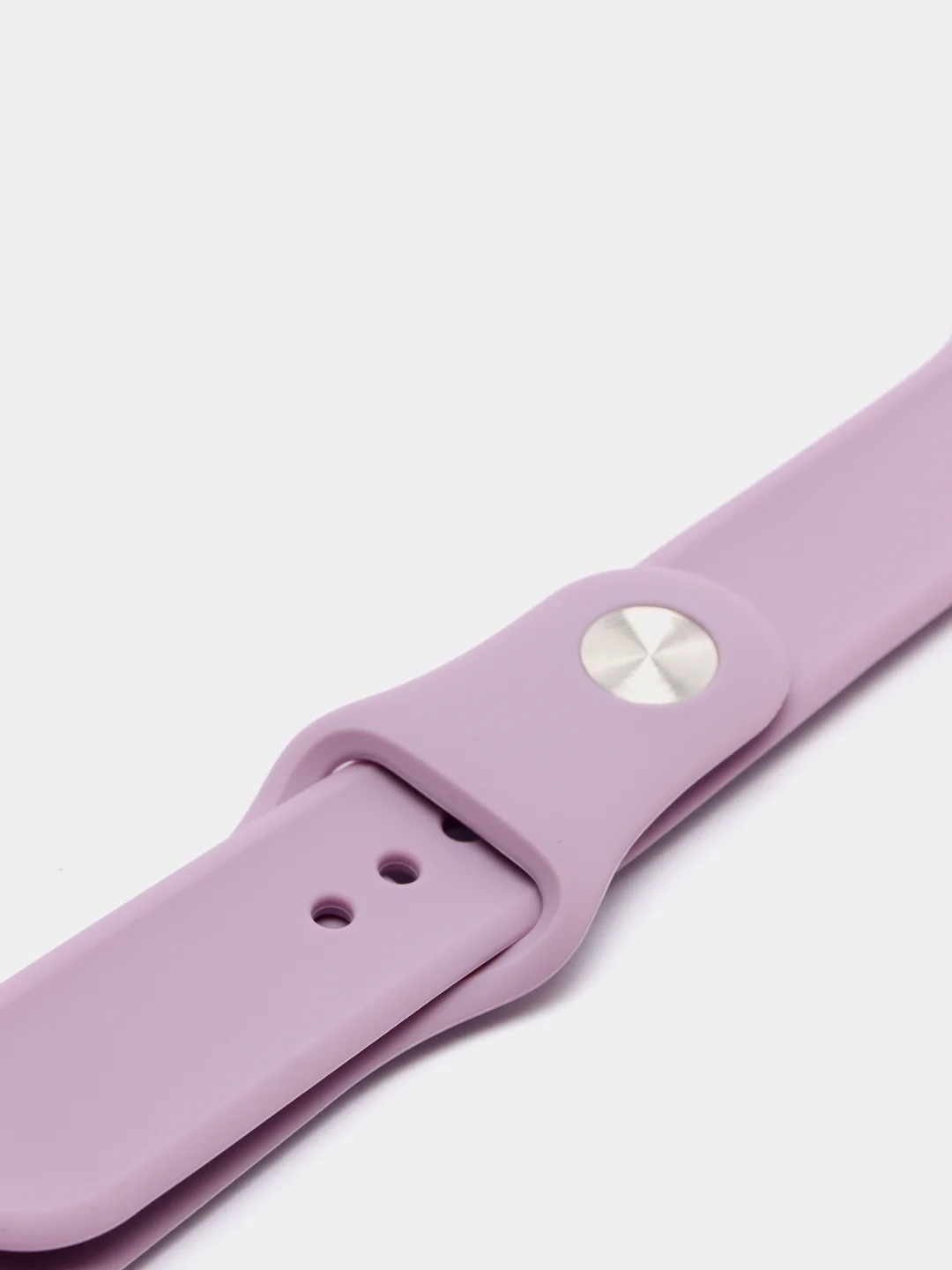 Пудровый силиконовый ремешок для Apple Watch