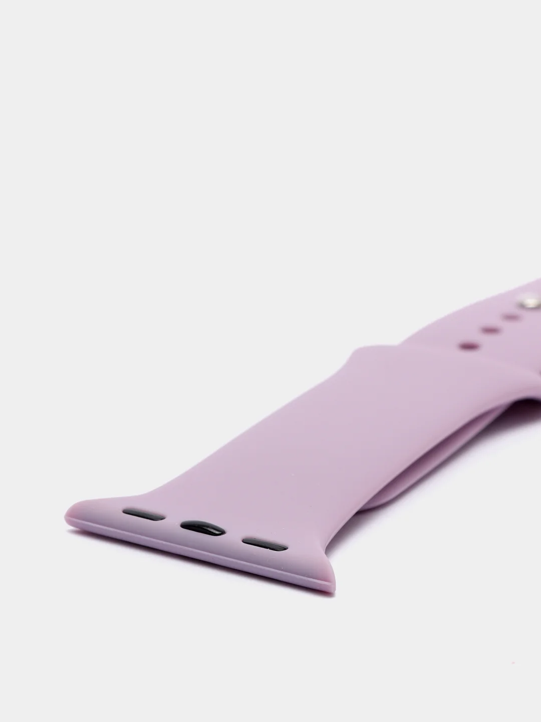 Пудровый силиконовый ремешок для Apple Watch