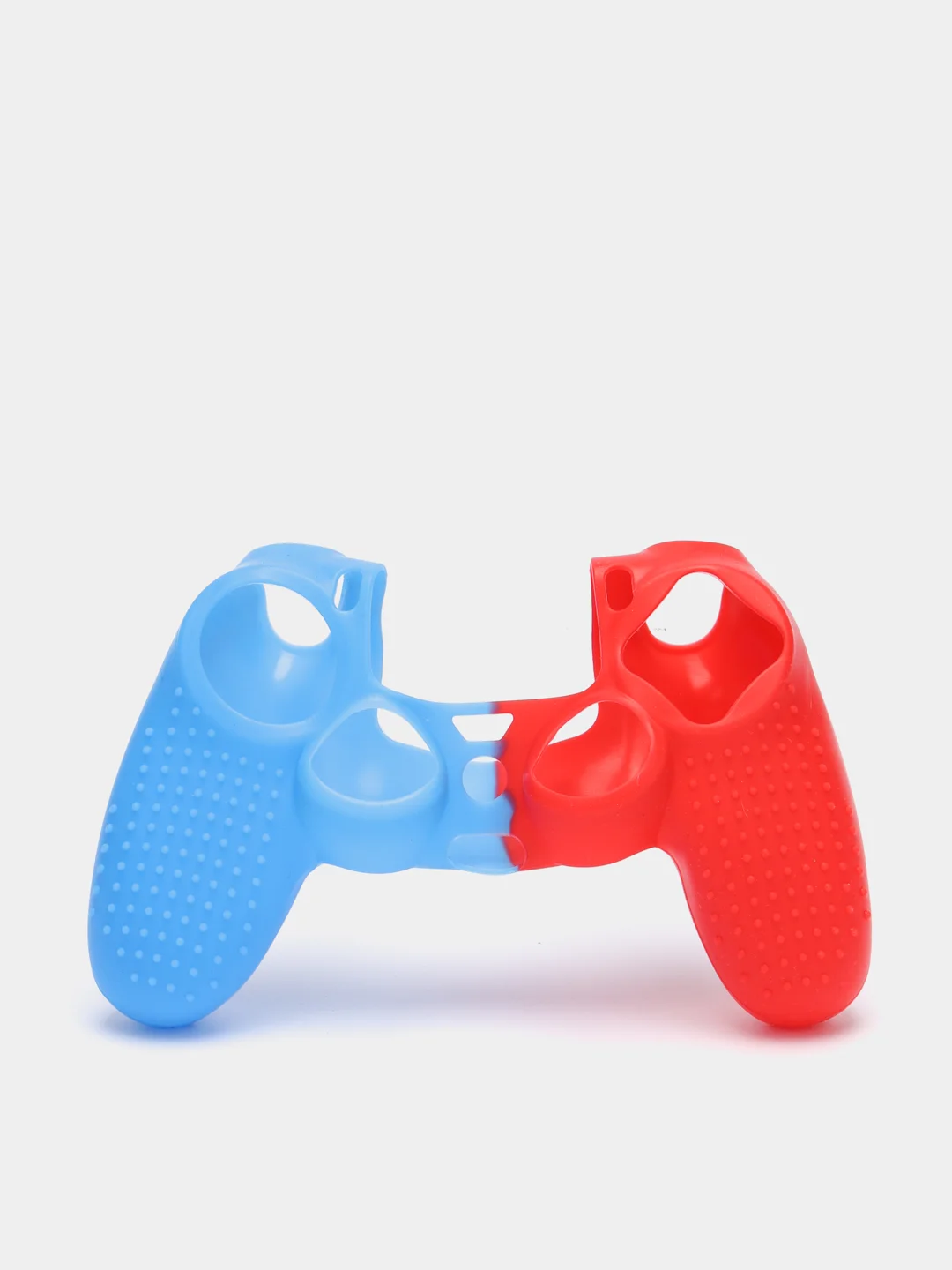 Лазурный защитный чехол двуцветный для джойстика DualShock 4 / PS4 / PlayStation 4