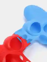 Лазурный защитный чехол двуцветный для джойстика DualShock 4 / PS4 / PlayStation 4