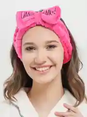 Красный повязка для волос OMG