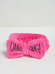 Красный повязка для волос OMG