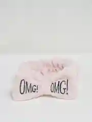 Бежевый повязка для волос OMG