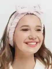 Бежевый повязка для волос OMG