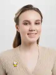 Желтый брошь